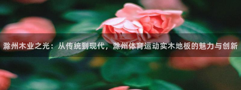 意昂3平台注册入口：滁州木业之光：从传统到现代，滁州体育运动实木地板的魅力与创新