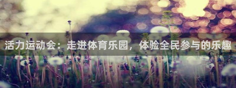 意昂包怎么样：活力运动会：走进体育乐园，体验全民参与的乐趣