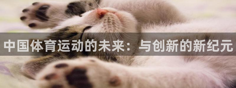 意昂3平台登录注册：中国体育运动的未来：与创新的新纪元